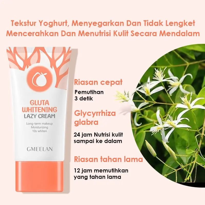 GMEELAN GLUTA WHITENING LAZY CREAM - GMEELAN Day Cream Niacinamide 7