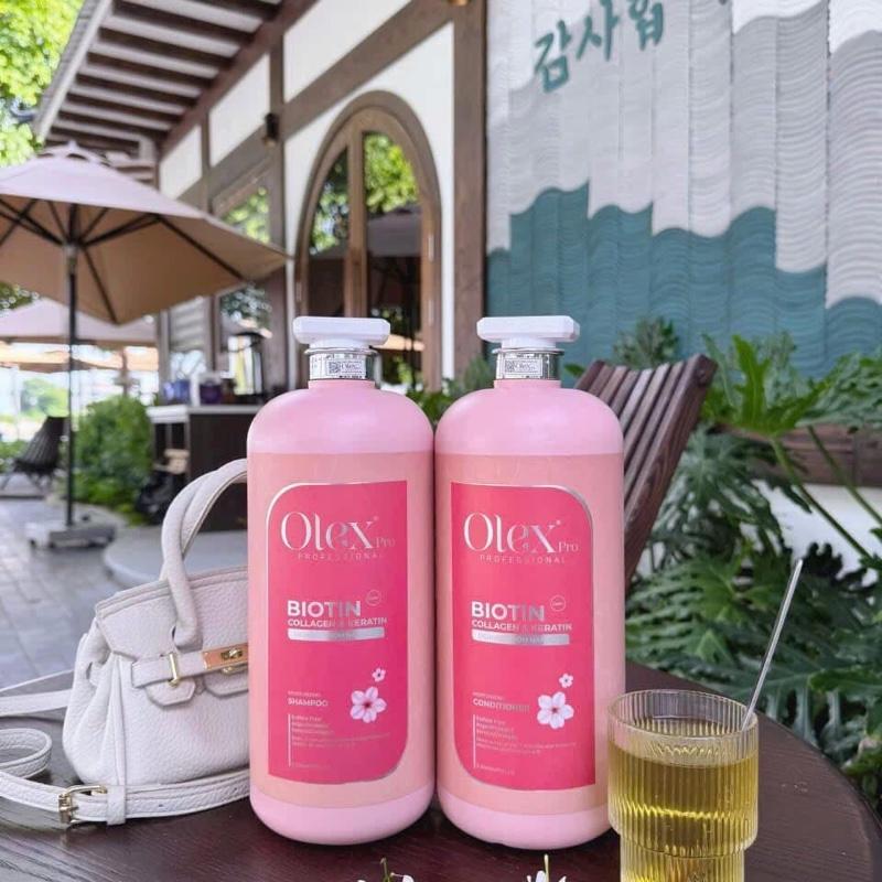 (2000ml/chai)Cặp dầu gội Olex kiềm dầu chân tóc, tạo độ bồng bềnh cho tóc, thơm mềm mượt, dung tích 4000ml/cặp daugoi cap dầu  gội