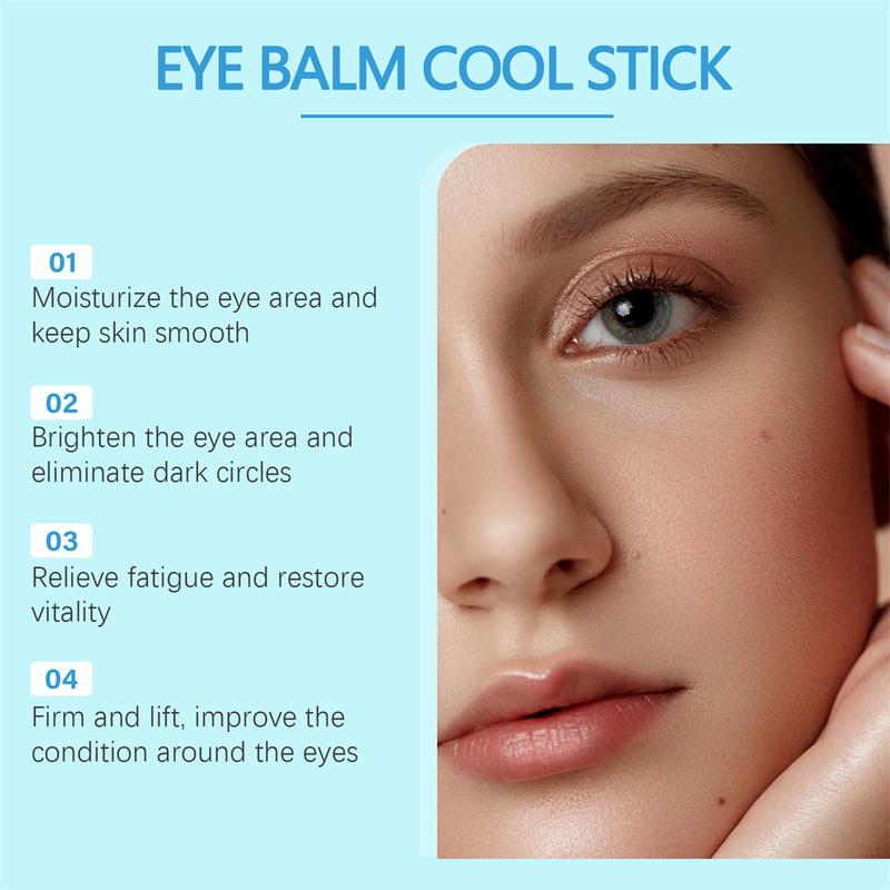 West&Month dewyhour Eye Balm Stick Balsem Mata Tongkat Sejuk Balsem Penjagaan Mata Mencergaskan Bawah Mata balsem mata Eye Skincare 1