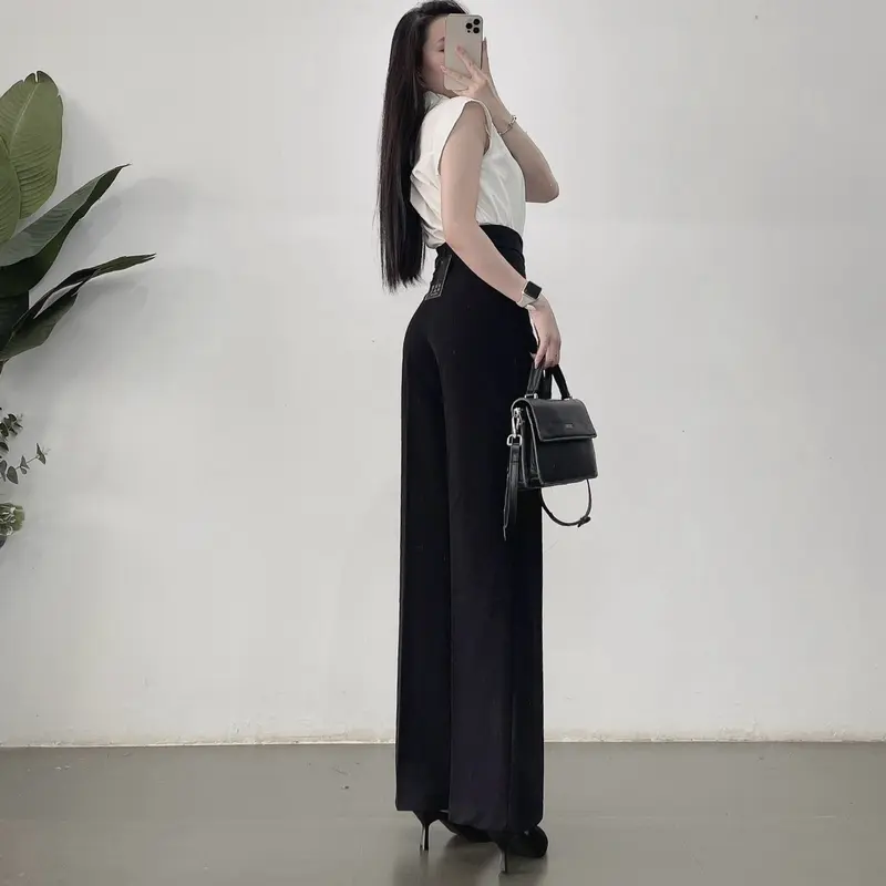 Quần tây ống đứng hack dáng thanh lịch Pants 6