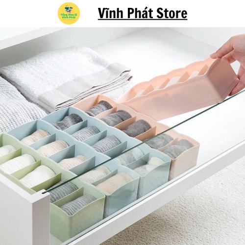 Hộp Đựng Đồ Lót, Khay Nhựa 5 Ngăn Đựng Đồ Lót, Tất, Vớ Tiện Dụng 88102