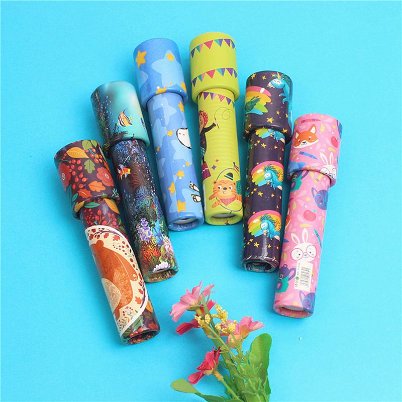 Product Introduction of 1Pc Rotating Kaleidoscope Classic Nostalgic Child Science Experiment Toy Parent-child Kid Educational Toy Magical Change Gift 21