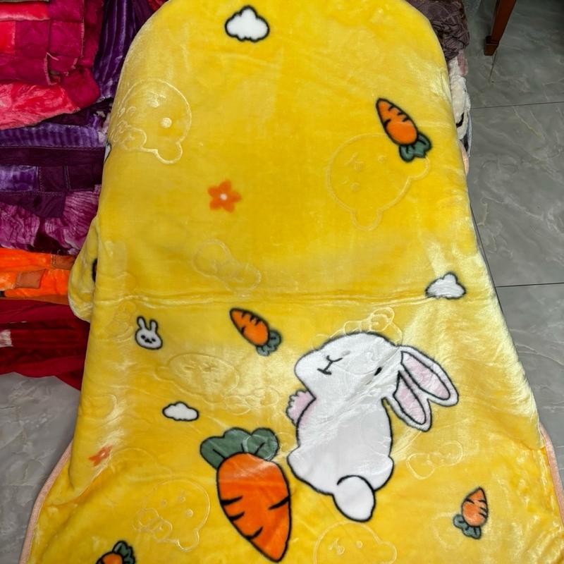 Mền tuyết nhung 2 lớp cho bé cân nặng dao động 600g đến 700g (1m - 1m2) 2