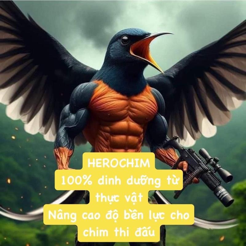 Cám viên & Bột Herochim Dinh dưỡng thực vật 3