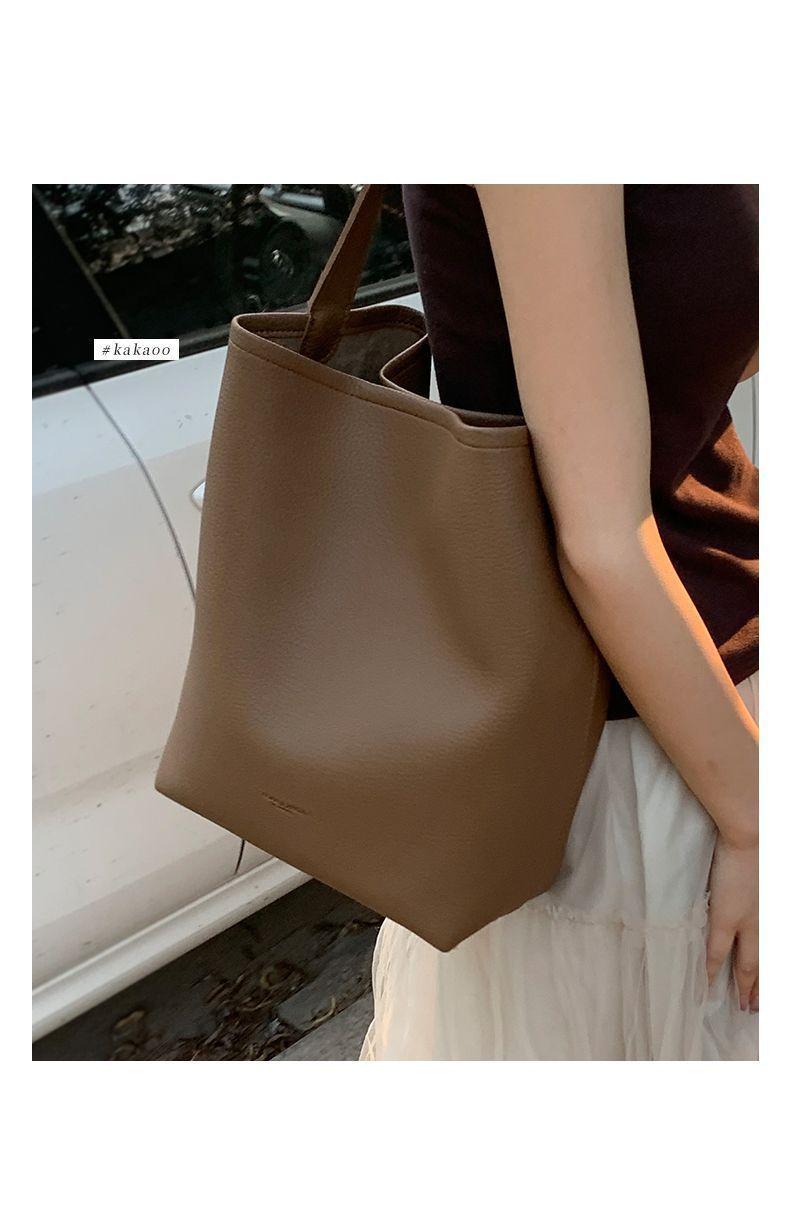 Product Introduction of Beg Ketiak, Gaya Retro, Untuk Wanita, Fesyen Baharu 2024, Beg Baldi Korea, Serba guna, Kapasiti Besar, Beg Tote Bahu Bags Totebag 15