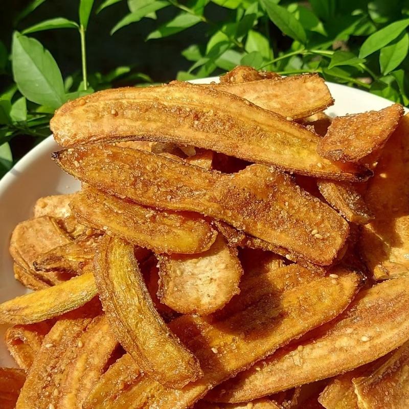  Chuối sấy mè gừng sấy mộc ép dẻo Thức Ăn Food 