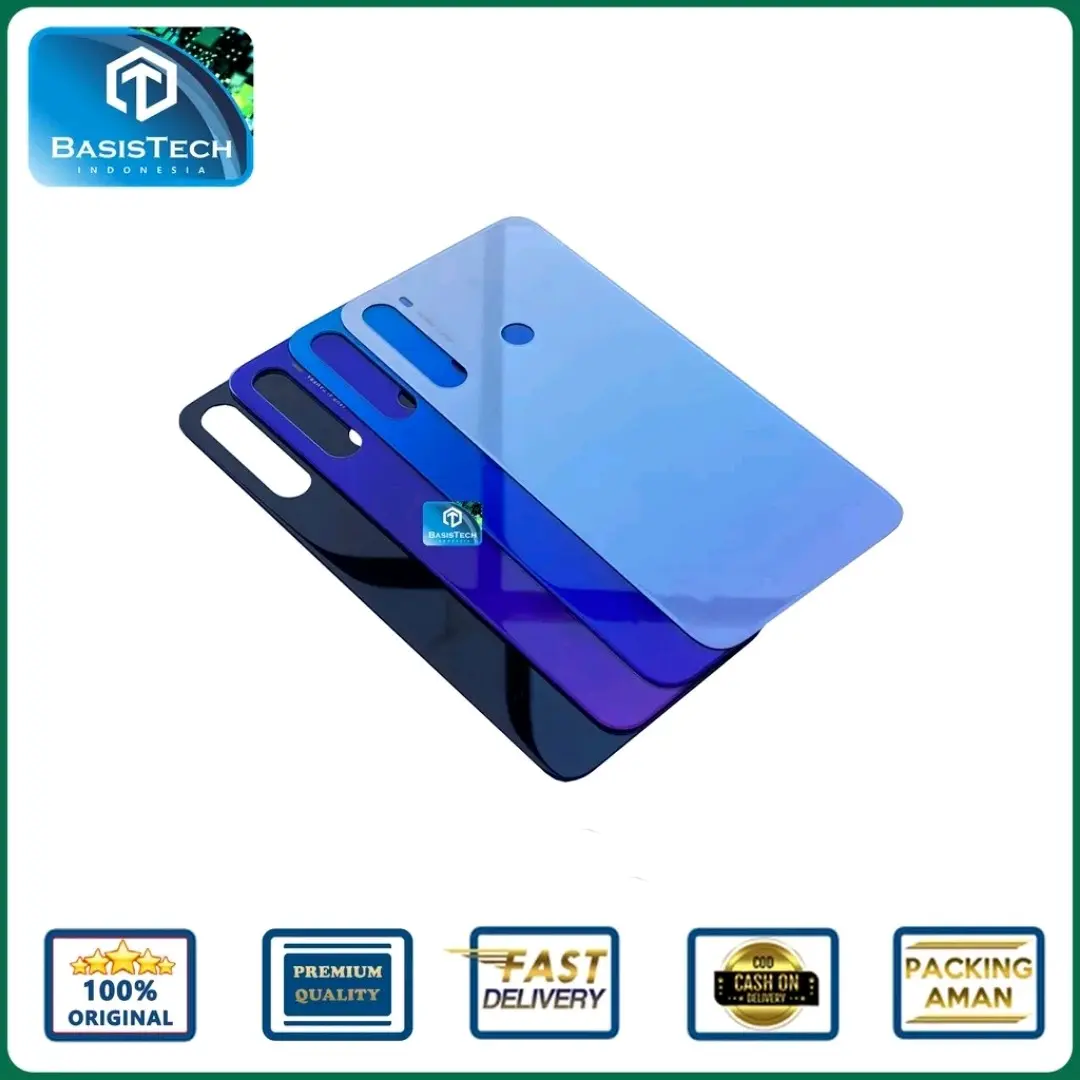 TUTUP BELAKANG KACA REDM1 NOTE 8 COMPATIBLE BACKDOOR CASING BACK COVER KESING LCD