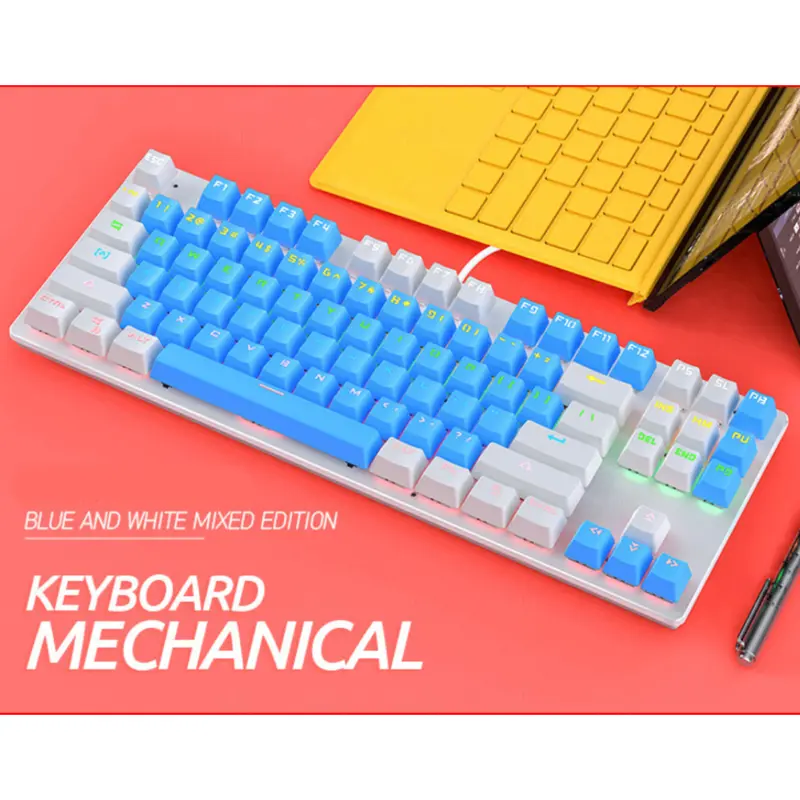 Keyboard Gaming Mechanical RGB DIJAMIN TERMURAH keyboard  creamy 2