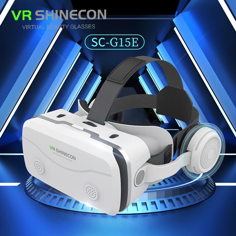 Virtual Reality VR Glasses 3D Headset Devices Viar Helmet Goggles Lenses Smart For Smartphones Phone Mobile Realidade Headphone - Image 2