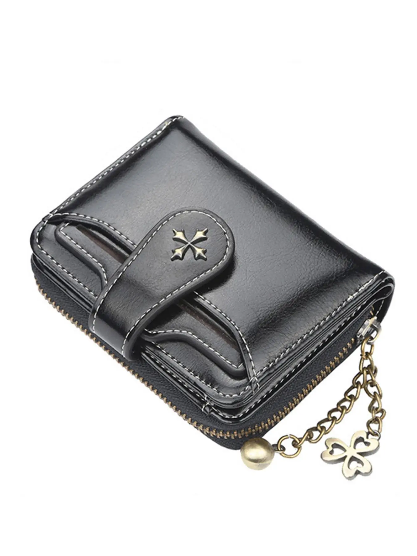 Women's Elegant Minimalist Short Wallet, All-match Trendy Mini Bifold Purse, Small Wallets, Gorgeous Card Holder for Daily Use As Birthday Gift, Girlfriend Gifts