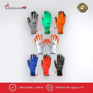 SARUNG TANGAN ANTI CUTTING LUPO GUNTERO KACA DAN ANTI SLIP PLAM FLIT