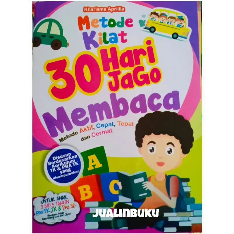 Buku Anak Metode Kilat 30 Hari Jago Membaca Tk Paud (SDO)