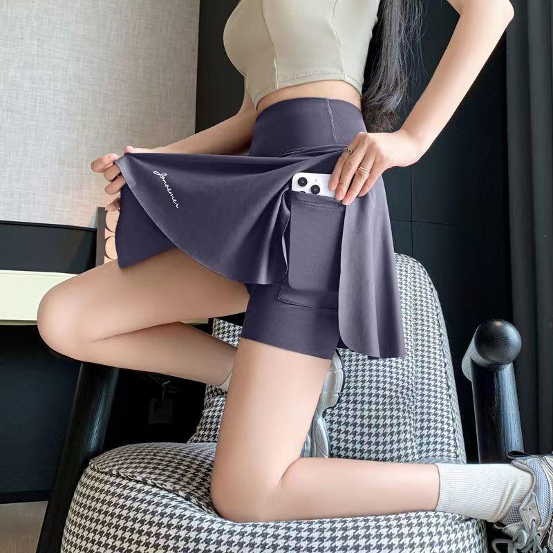Váy Cầu Lông, Váy Thể Thao Chạy Bộ Thể Dục, Dành Cho Nữ, Hàng Mới Về Mùa Hè, Nhanh Khô, Chống Lộ, Váy Tennis 5