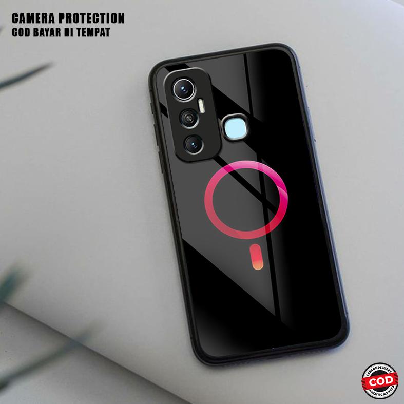 Case I*finix Hot 11 - Hot 11S - Hot 11 Play Softcase Glass Kaca -  Hardcase 2D Glossy - Case Handphone Pelindung Hp Terbaru 2024 - Case Murah Terjangkau - High Quality - Bisa COD Bayar Di Tempat. 3