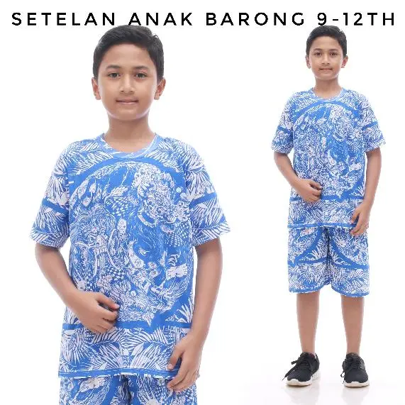 SETELAN BALIKUTA ABG / SETELAN ANAK SEHARI-HARI Lengan pendek Celana 2