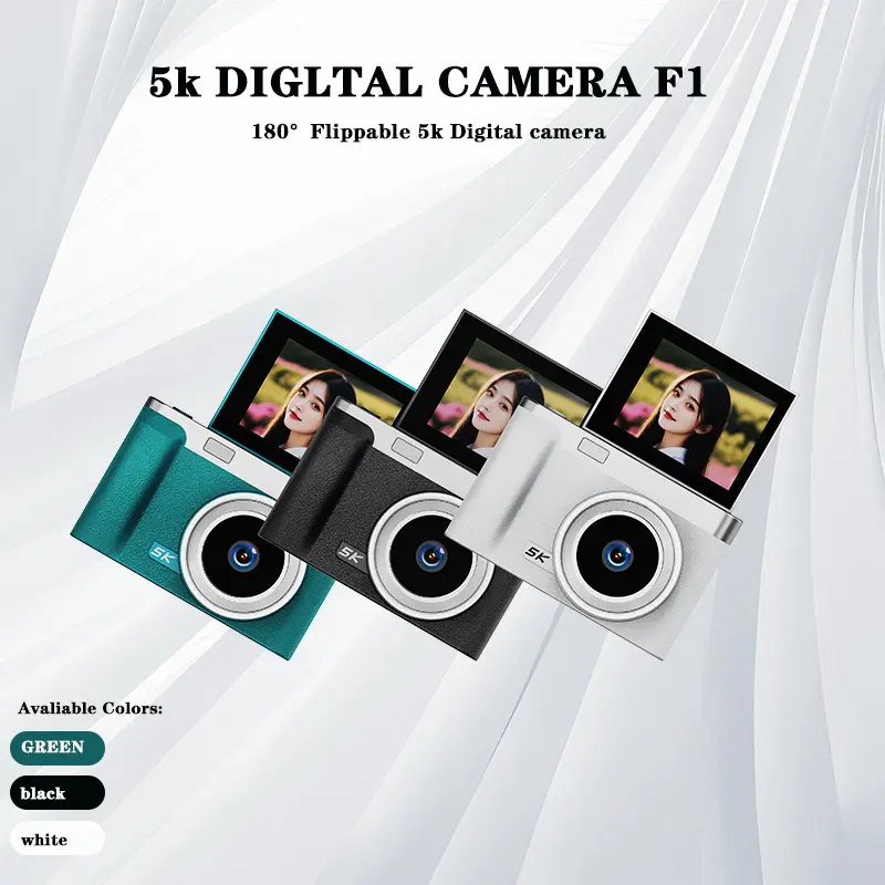 Cross-Border New Digital Camera Handheld DSLR Camera HD 5K Flip Screen ...