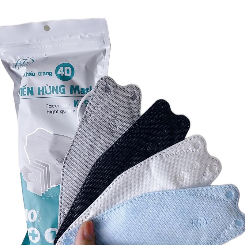 Thùng 400 Chiếc Khẩu Trang KF94 Tiến Hùng Hàng 4 Lớp Dày Dặn