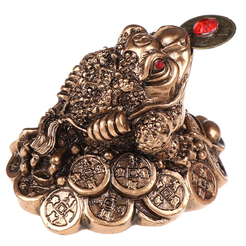 Product Introduction of 1pc Chinese Fortune Frog Feng Shui Lucky Money Toad Home Office Decoration 23