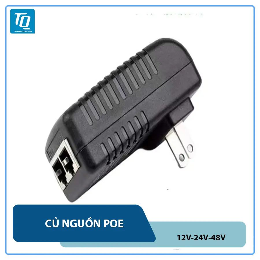 Bộ Chuyển Đổi Nguồn POE Graceful AC 110V-240V Sang DC 12V 24V 48V 1A 0.5A