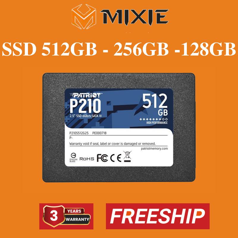 Ổ CỨNG -  SSD PATRIOT210 512GB - 256GB - 128GB SATA III - BẢO HÀNH 36 THÁNG
