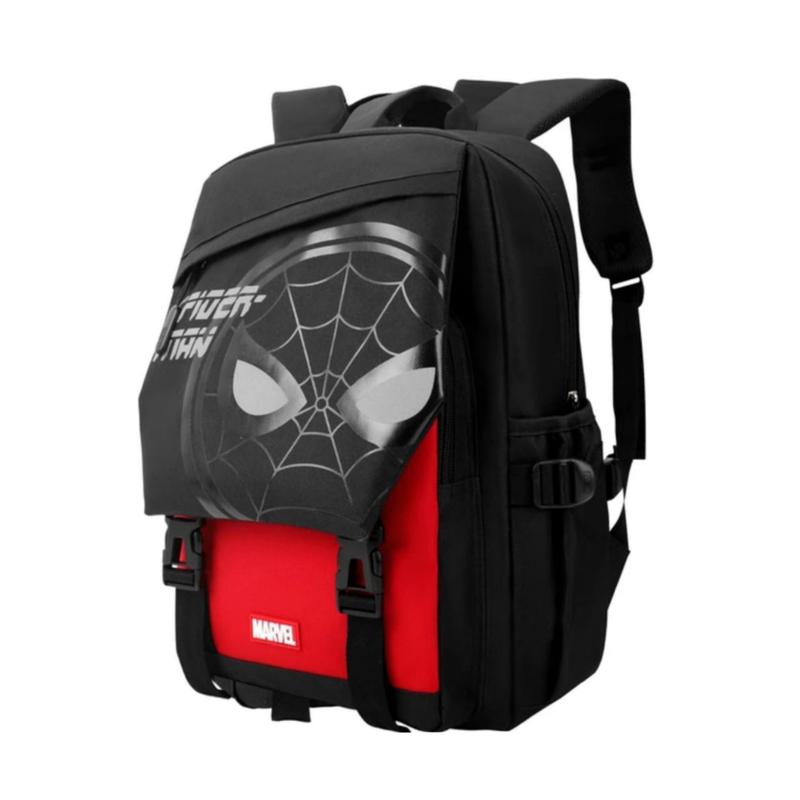 Product Introduction of Tas Ransel Sekolah Anak SD Kepala Otot Iron Man Captain Spiderman Kanvas Fashion Bag 6