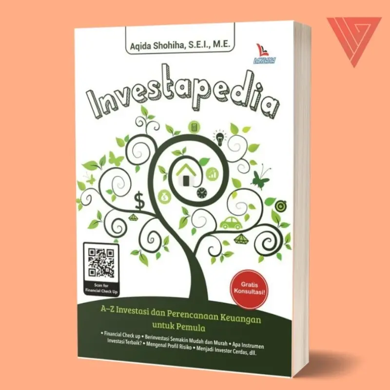 Buku Investapedia; A-Z Investasi dan Perencanaan Keuangan untuk Pemula - Aqida sholiha - buku panduan investasi - pengantar ilmu investasi - laksana