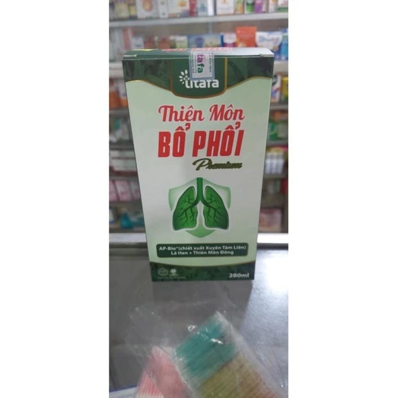siro ho THIÊN MÔN BỔ PHỔI PREMIUM , giảm ho chai 280ml