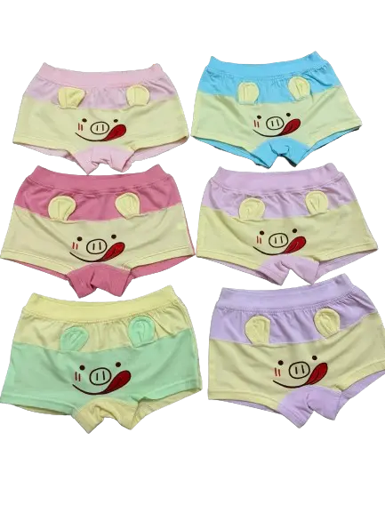 [VIP PRO]. A21 Sét Quần CHÍP ĐÙI BÉ GÁI HÌNH TAI HEO hàng QC Chất Chuẩn Cotton 0