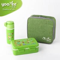 Gambar YOOYEE LUNCHBOX 628 PINK / SET KOTAK MAKAN ANAK - Green dari Ollahomeliving Kota Bogor 4 Tokopedia