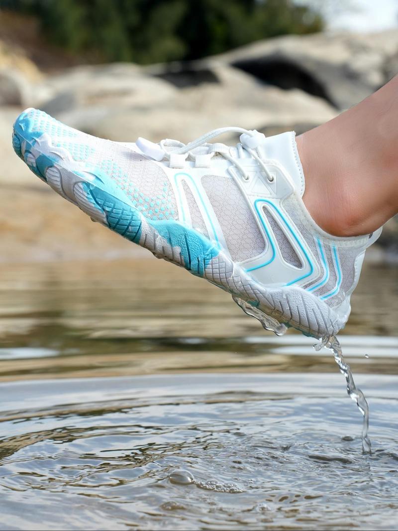 Product Introduction of Unisex Lightweight Breathable Quick Drying River Trekking Shoes, Sporty Lace Up Water Shoes for Beach Hiking, Swimming, Drifting, Diving, Outdoor Sneakers 5
