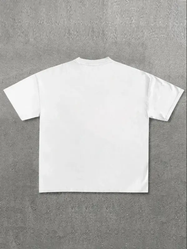 Men's Regular Fit Star Print Round Neck Short Sleeve Tee, Casual Fashion Crew Neck T-shirt for Daily Wear, Menswear for All Seasons 1