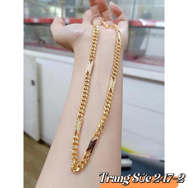 Dây Chuyền Khoen Lật chữ N nam nữ đeo đẹp-xài đời đời ko phai