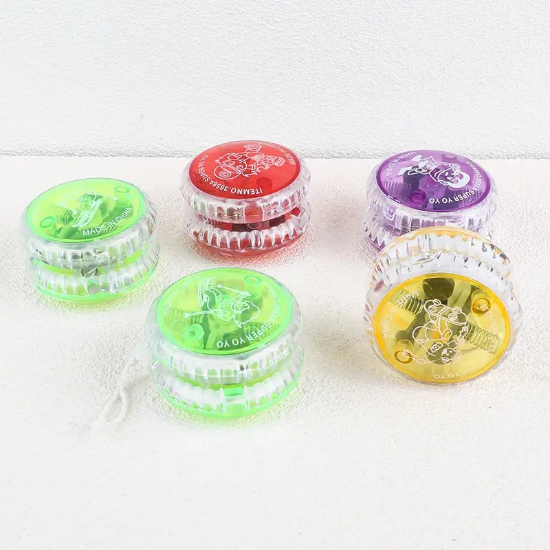 Đồ chơi con quay Yoyo có gắn đèn Led phát sáng cùng nhiều màu sắc giúp bé tha hồ chơi đùa cùng bạn bè và người thân Toy 6