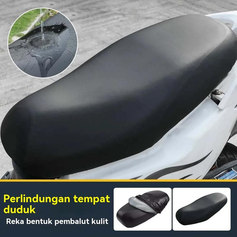 Vỏ Đệm Ghế Xe Máy, Chất Liệu Da PU, Vỏ Chống Nắng, Chống Thấm Nước, Co Giãn, Thích Hợp Cho Ghế Xe Máy, B 4