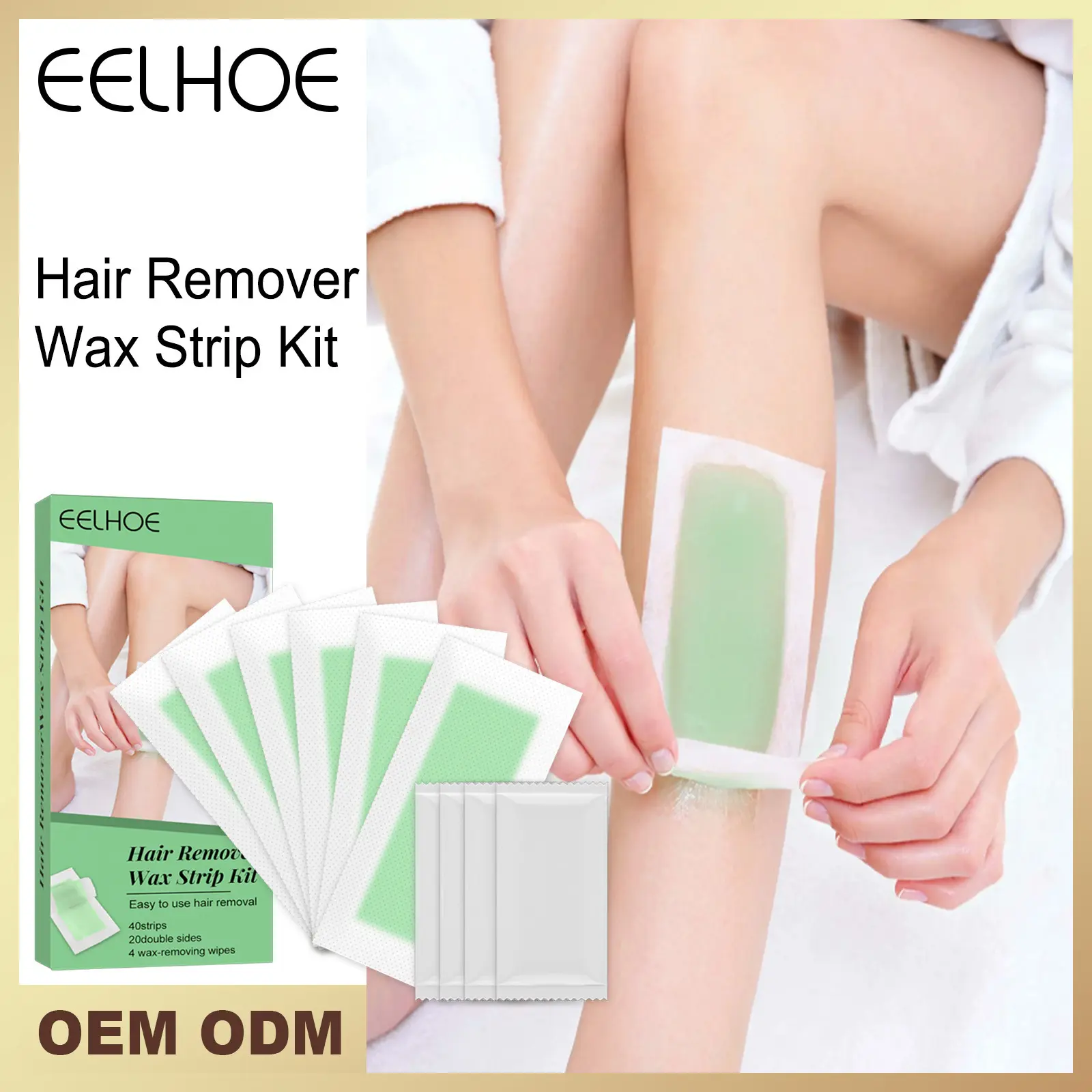Hair Removal Wax Paper Gentle Portable Fast Leg Hand Hair Armpit Hair Lip Hair Clean Tear and Pull Hair Removal Smooth