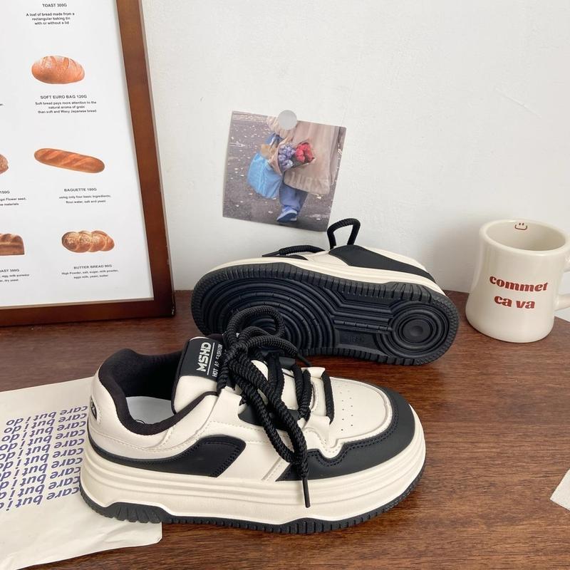 Product Introduction of Giày Thể Thao Sneaker Ulzzang Đế Dày Da Mềm Dây Bản To Phong Cách Hàn Quốc - GS21 Shoes Nữ 31