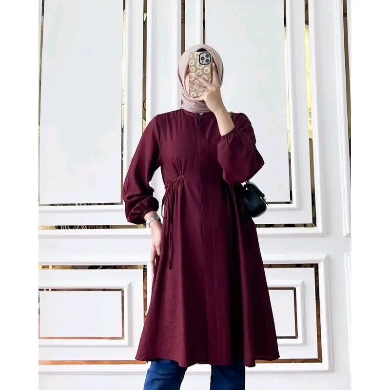 Atasan Wanita TUNIK AMMIRA BAHAN RAYON TWILL PREMIUM SIZE S/M, L/XL, 2XL/3XL  by FFA