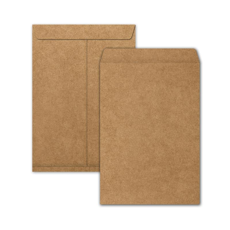 XẤP 100 CÁI Bao thư khổ A4 (35 x 25 cm) TRẮNG - CAM - KRAFT