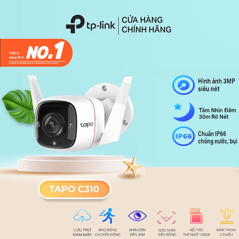 CAMERA NGOÀI TRỜI IP WIFI TP-Link Tapo C310 3MP CHÍNH HÃNG 0