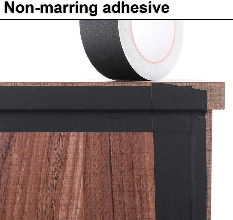 Product Introduction of 10 meters/roll Black Gaffer Tape No Residue Non-Reflective Easy Tear Book Repair Bookbinding Tape Matte Gaff Stage Cloth Tape for Photography 5