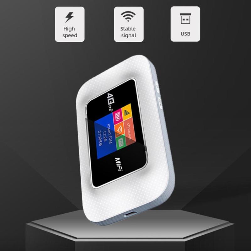 Pocket 4G wifi Router High Speed internet.44inch Colorful LC - TikTok ...