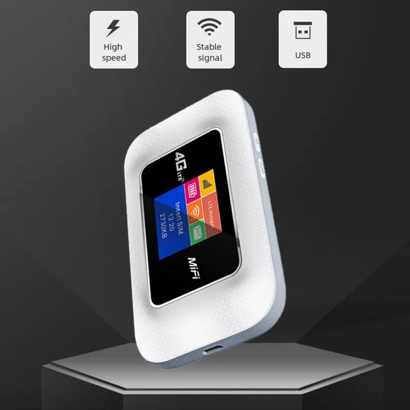 Pocket 4G wifi Router High Speed internet.44inch Colorful LC - TikTok ...
