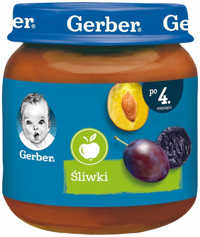 Mận đen nghiền Gerber cho bé từ 4m+