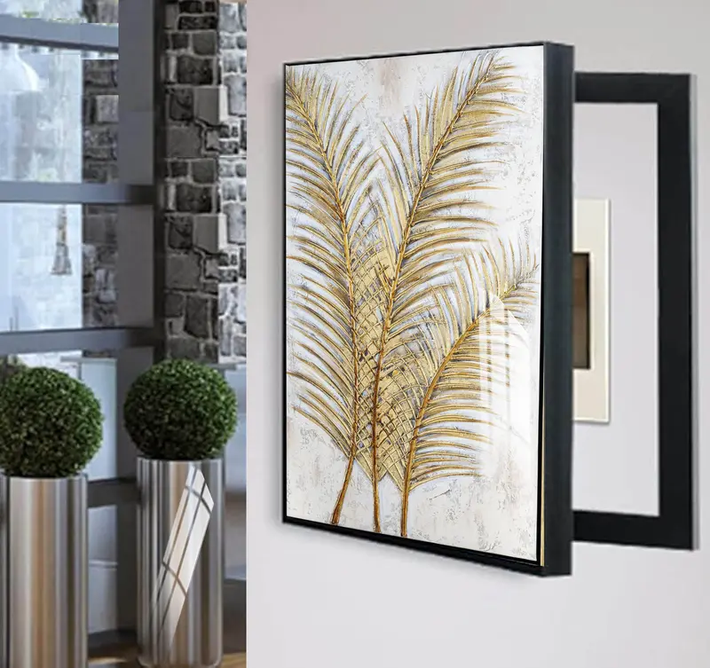 Tomdecor Tranh che ổ điện mẫu tranh thiên nhiên mới 2024  trang trí nhà cửa, decor phòng khách khổ đứng 4