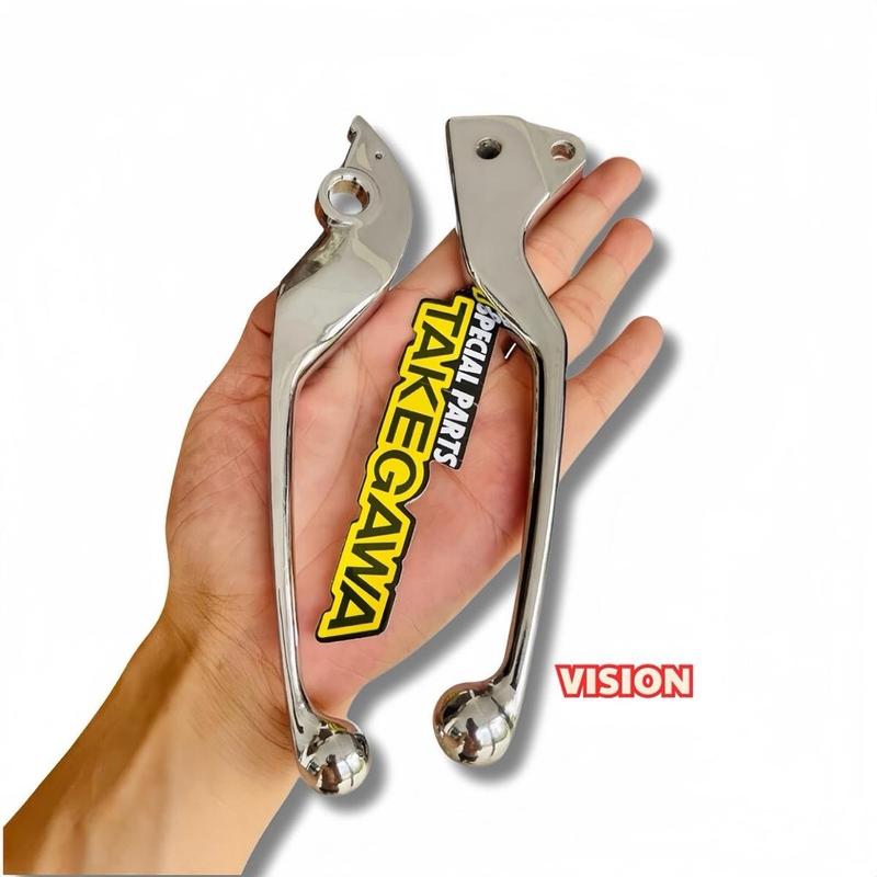 Tay thắng inox xiken cho Vario, AB, Vision, Winner, Ex150, Satria 5