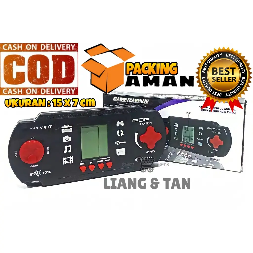 ( BISA COD ) PROMO FREE BATERAI Mainan Anak Gamebot Tetris Bricks Game 9999 in 1 Gimbot Gameboy SNI / Mainan Anak Laki Laki / Mainan Anak Perempuan