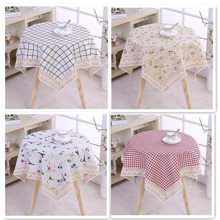 Product Introduction of Khăn trải bàn hình chữ nhật, thiết kế Ngọt Ngào và tự nhiên, khăn trải bàn tròn, khăn trải Bàn cà phê, khăn trải Đa Năng Vải dễ thương và đẹp mắt 10