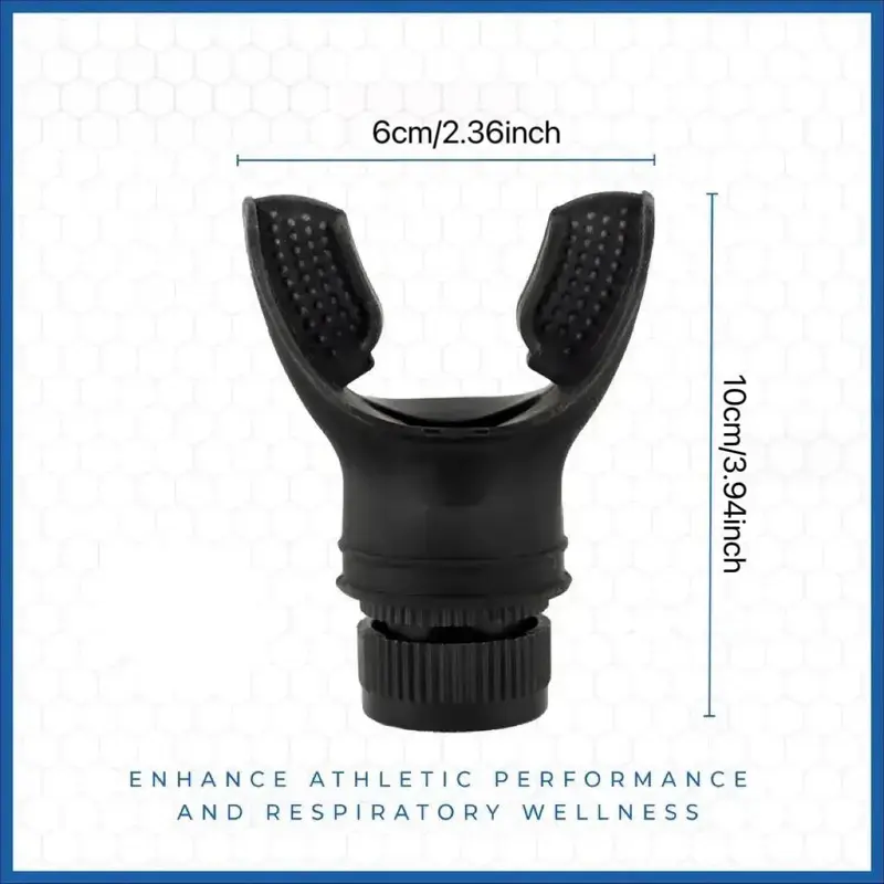 Portable Inhale Respiratory Trainer, Adjustable Resistance Compact Lung Exercise Device, Lung Capacity Training Equipment for Improve Breathing Capacity 1