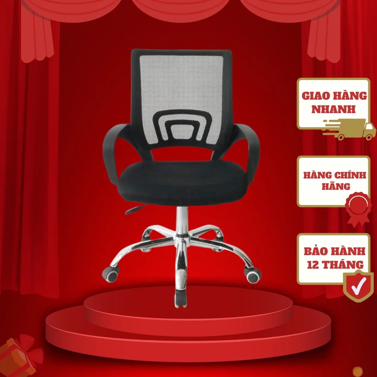 Ghế xoay làm việc văn phòng Trường Mai Sài Gòn