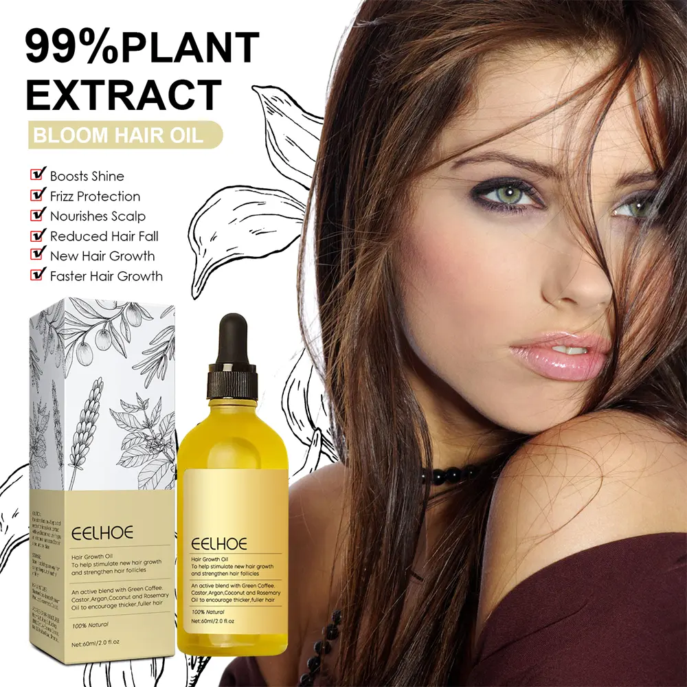 Natural Hair Growth Oil Dense Hair Essential Oil Anti Hair L